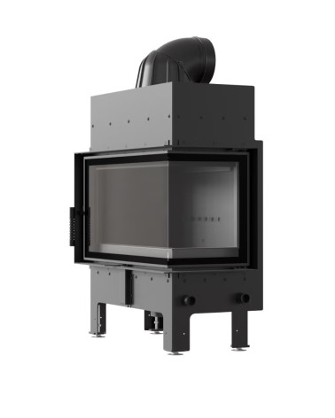 Insert cheminée FLOKI 10Kw vitre à droite