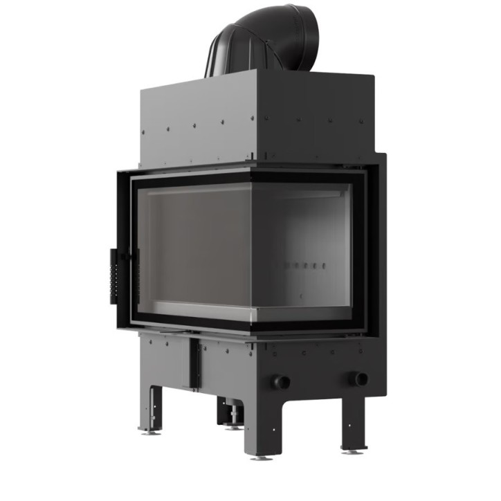 Insert cheminée FLOKI 10Kw vitre à droite