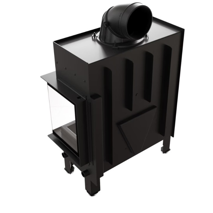 Insert cheminée FLOKI 10Kw vitre à droite