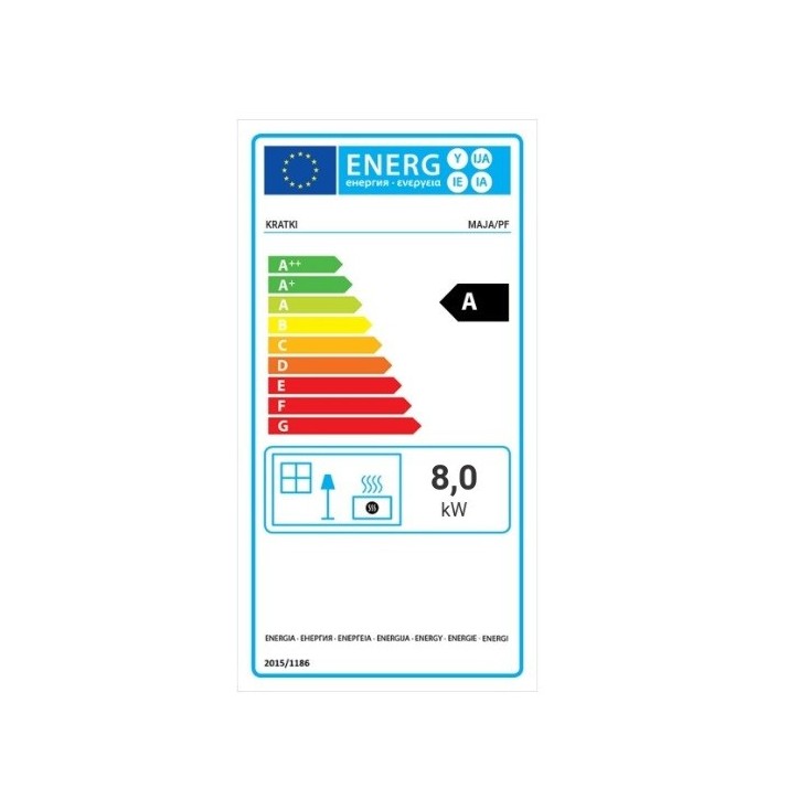 Insert cheminée à bois VOLJY 8 kW