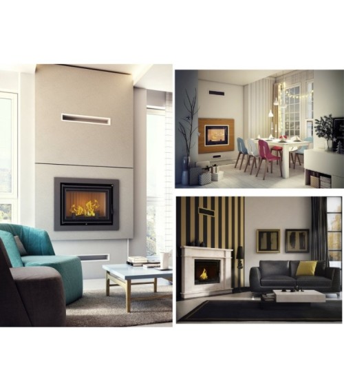 Insert cheminée à bois SCOTT 10 kW