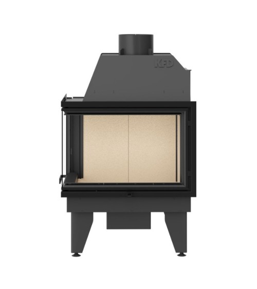 Insert cheminée à bois SIDRA 17 kW 2 vitres version gauche