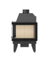 Insert cheminée à bois SIDRA 17 kW 2 vitres version gauche