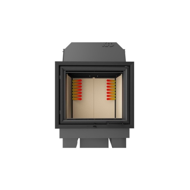 Insert cheminée à bois SIDRA 17 kW 2 vitres version droite Insert cheminée à bois SIDRA 17 kW 2 vitres version droite