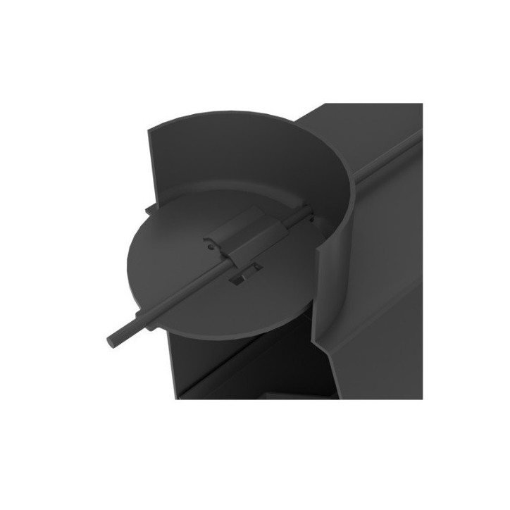 Insert cheminée à bois MOLDI 19 kW vision sur 2 côtés Insert cheminée à bois MOLDI 19 kW vision sur 2 côtés