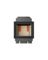 Insert cheminée à bois LINE 15 kW 2 vitres version gauche