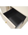 Buffet TOKYO beige 100 cm 2 portes + 1 niche + 2 tiroirs