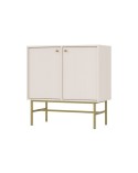 Buffet TOKYO beige 80 cm 2 portes