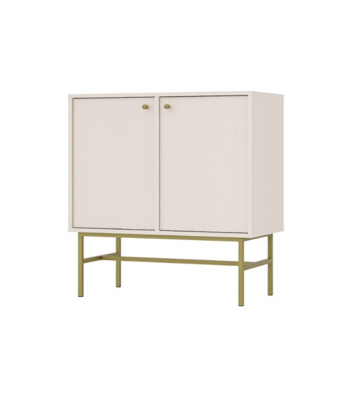 Buffet TOKYO beige 80 cm 2 portes