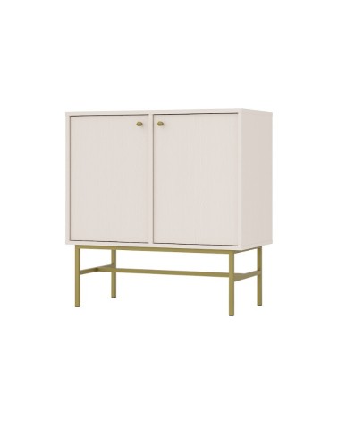 Buffet TOKYO beige 80 cm 2 portes