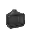 Insert cheminée à bois KFD ECO MAX 7 standard coin gauche