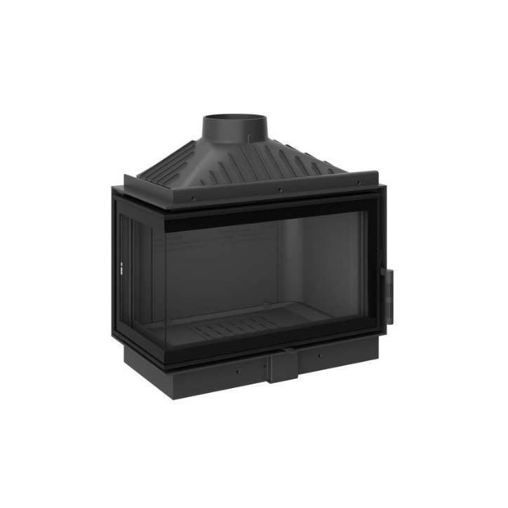 Insert cheminée à bois KFD ECO iMAX 7 standard coin gauche