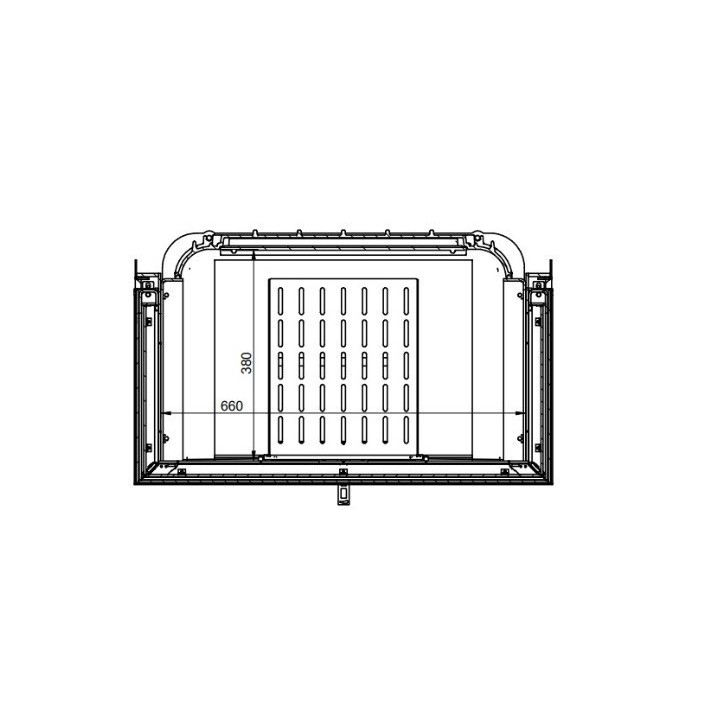 Insert cheminée à bois KFD ECO MAX 7 3F standard