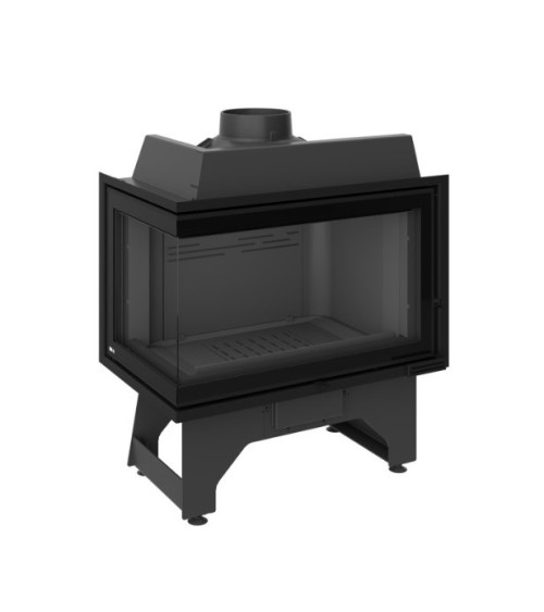Insert cheminée à bois KFD ECO iLUX 90 coin gauche