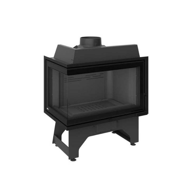 Insert cheminée à bois KFD ECO iLUX 90 coin gauche Insert cheminée à bois KFD ECO iLUX 90 coin gauche
