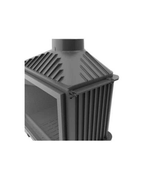 Insert cheminée à bois KFD ECO iLUX 90 coin gauche