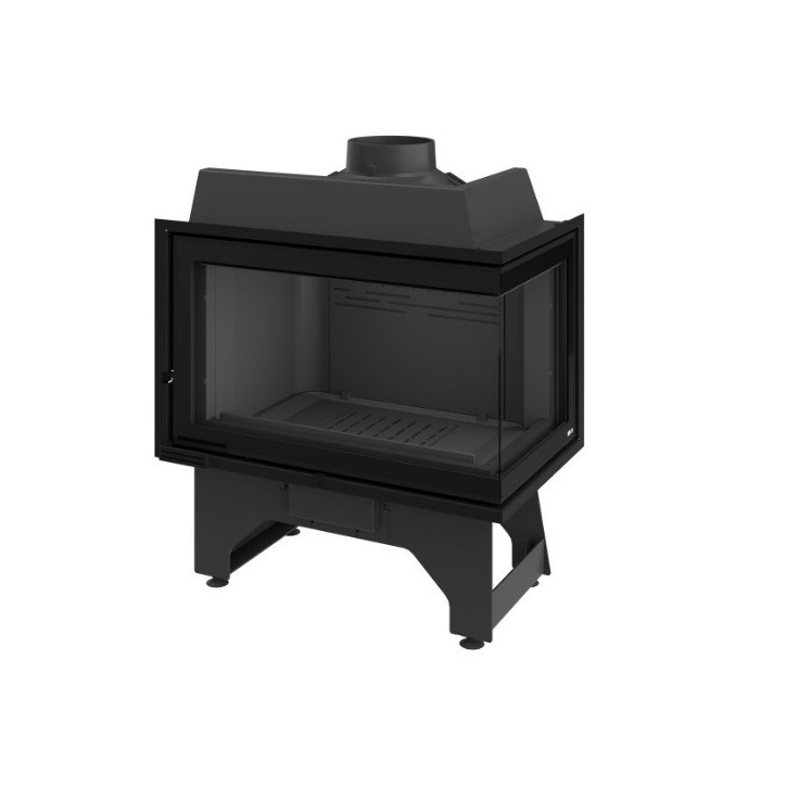 Insert cheminée à bois KFD ECO iLUX 90 coin droit Insert cheminée à bois KFD ECO iLUX 90 coin droit