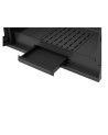 Insert cheminée à bois KFD ECO iLUX 90 coin droit