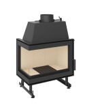 Insert cheminée à bois KFD ECO 70 coin gauche