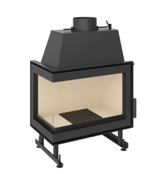 Insert cheminée à bois KFD ECO 70 coin gauche