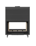 Insert cheminée à bois KFD Linea DF H 1180 3.0, 20 kW double vitre