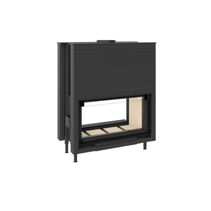 Insert cheminée à bois KFD Linea DF H 1180 3.0, 20 kW double vitre Insert cheminée à bois KFD Linea DF H 1180 3.0, 20 kW double vitre