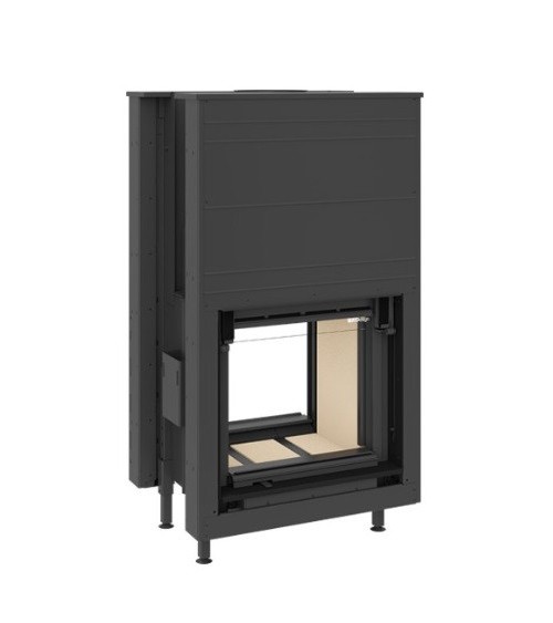 Insert cheminée à bois KFD Linea DF V 810 3.0, 12 kW double vitre