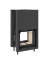 Insert cheminée à bois KFD Linea DF V 810 3.0, 12 kW double vitre