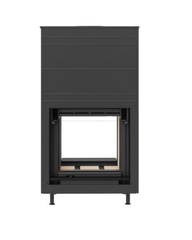 Insert cheminée à bois KFD Linea DF V 810 3.0, 12 kW double vitre