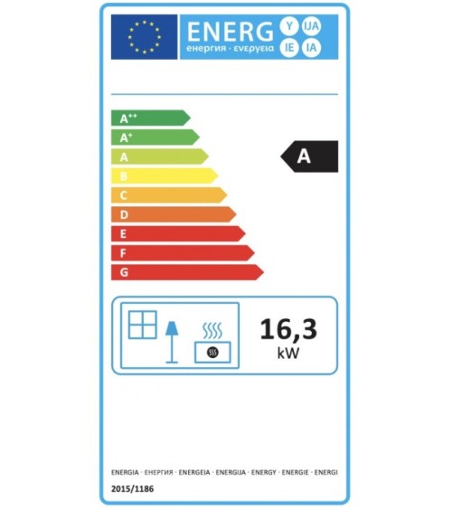 Insert cheminée à bois W16-16.3kW ECO