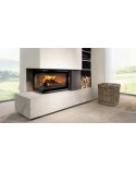 Insert cheminée à bois W16LB-13.5kW ECO COIN GAUCHE