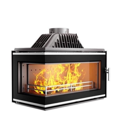 Insert cheminée à bois W16LB-13.5kW ECO COIN GAUCHE