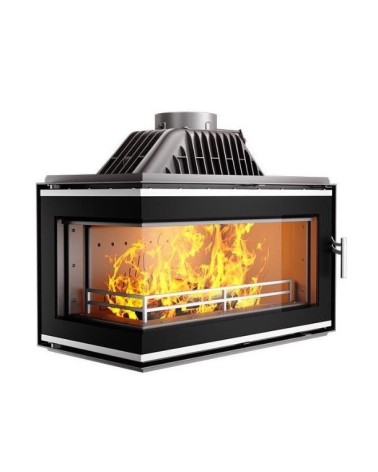 Insert cheminée à bois W16LB-13.5kW ECO COIN GAUCHE