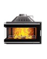 Insert cheminée à bois W16LB-13.5kW ECO COIN GAUCHE