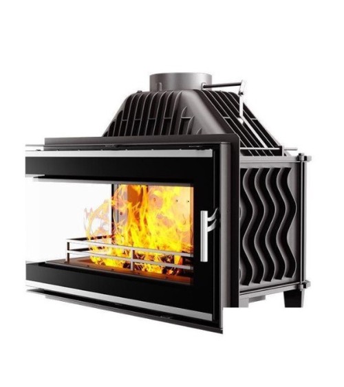 Insert cheminée à bois W16LB-13.5kW ECO COIN GAUCHE