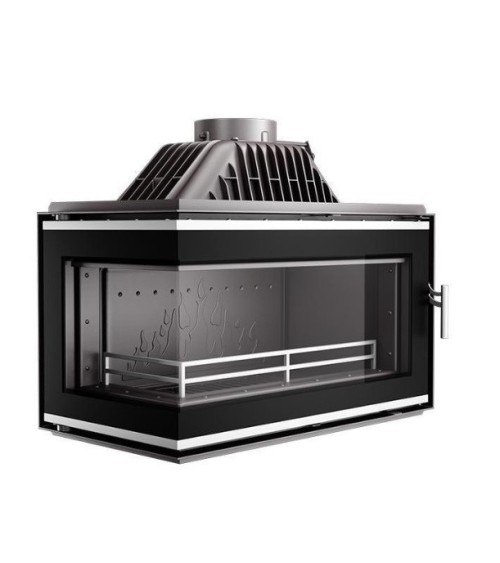 Insert cheminée à bois W16LB-13.5kW ECO COIN GAUCHE