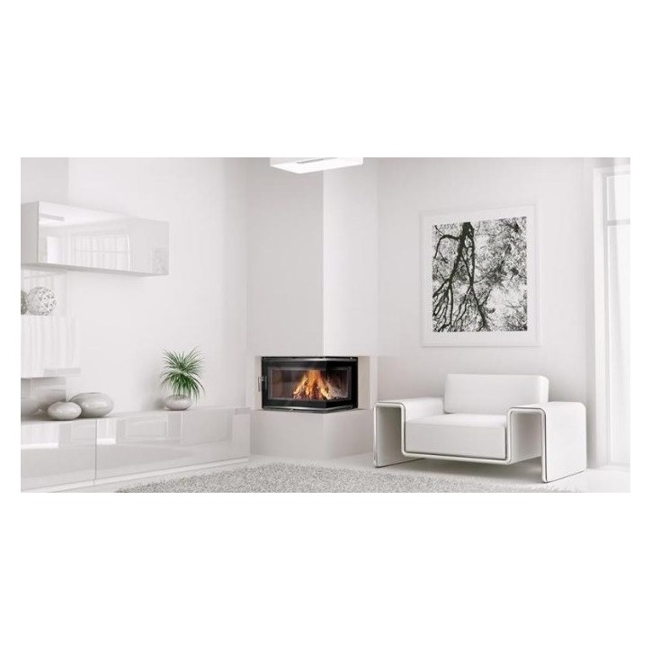 Insert cheminée à bois W16LB-13.5kW ECO COIN DROIT Insert cheminée à bois W16LB-13.5kW ECO COIN DROIT