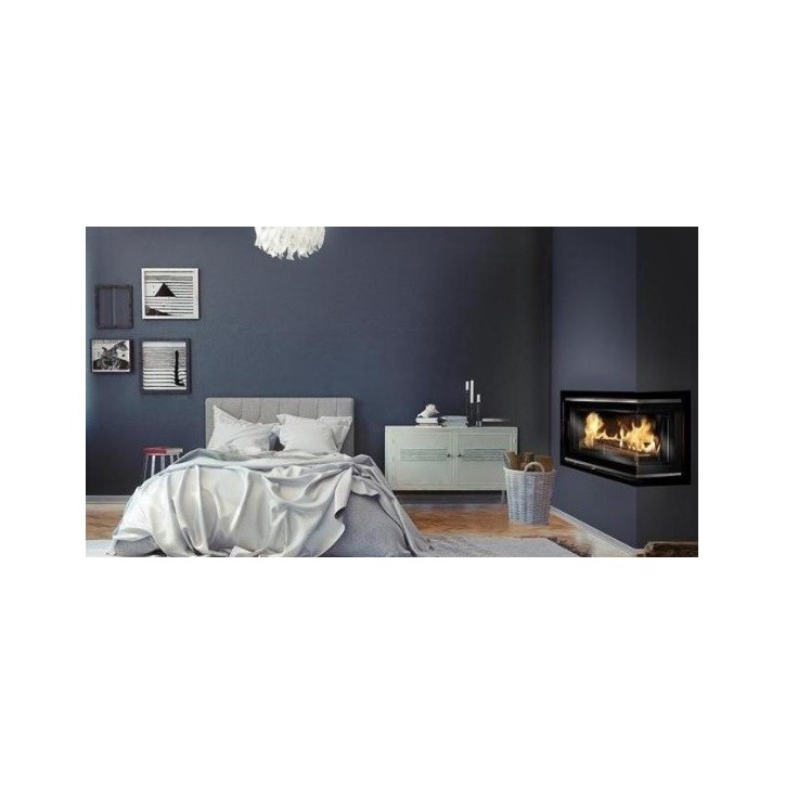 Insert cheminée à bois W16LB-13.5kW ECO COIN DROIT Insert cheminée à bois W16LB-13.5kW ECO COIN DROIT