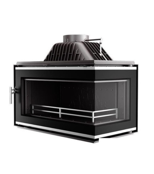 Insert cheminée à bois W16LB-13.5kW ECO COIN DROIT