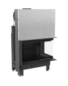 Insert cheminée MBO 15  BS vitre à droite ouverture relevable black