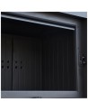 Insert cheminée MBO 15  BS vitre à droite ouverture relevable black