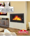 Insert cheminée à bois LONDRES - 21kw