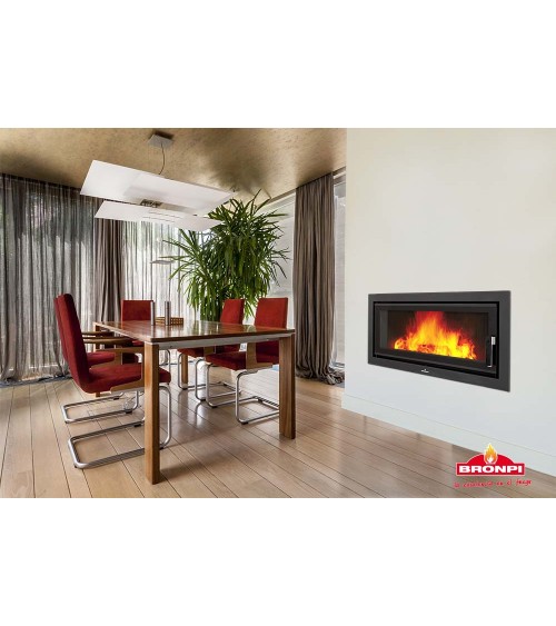 Insert cheminée à bois LONDRES-VISION - 21kw