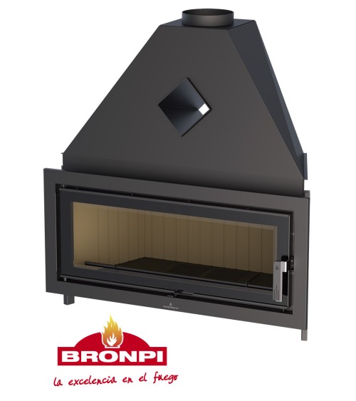 Insert cheminée à bois LONDRES-VISION - 21kw