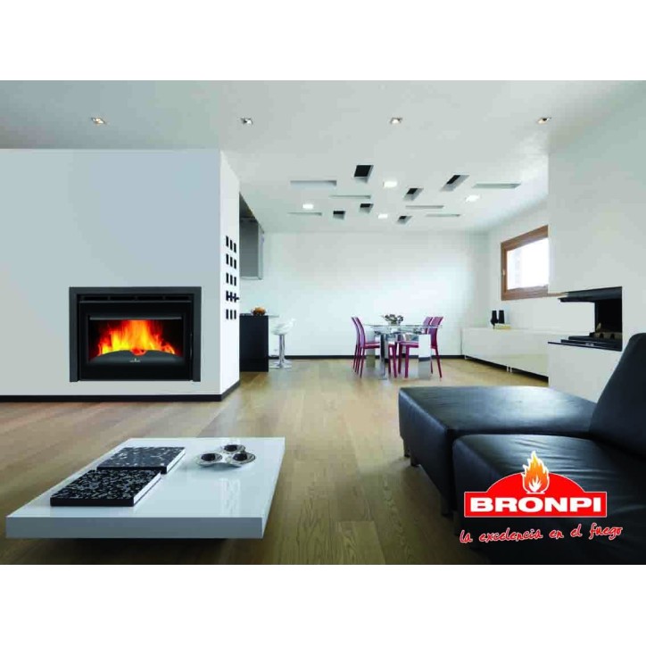 Insert cheminée à bois Madrid VISION - 16.5kw