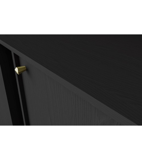 Buffet TOKYO graphite 80 cm 2 portes