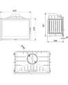 Insert Cheminée FG17 CLAPET