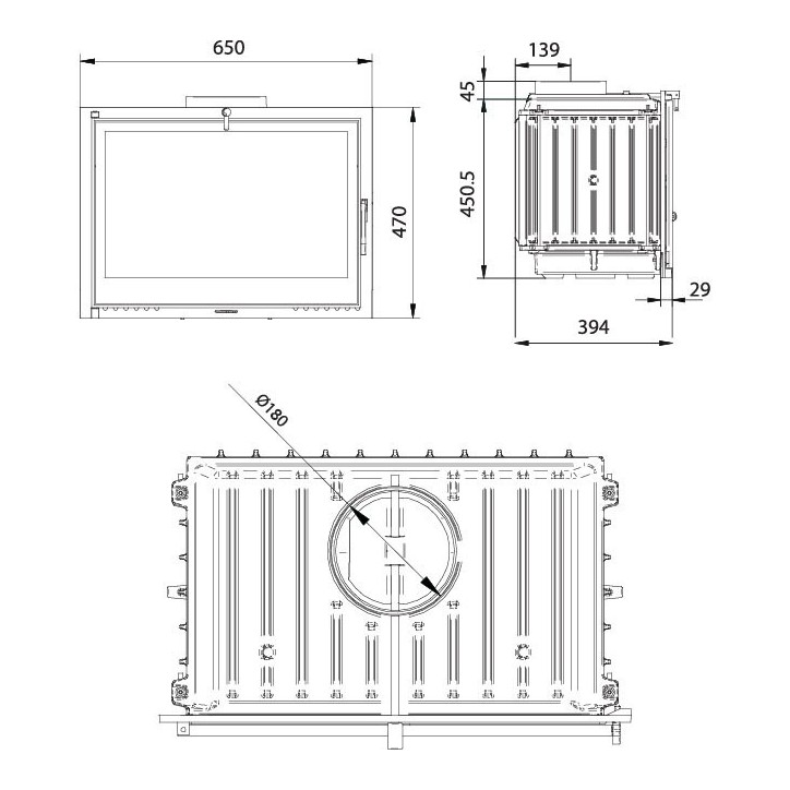 Insert Cheminée FG18