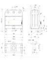 Insert Cheminée - Colombes 19Kw