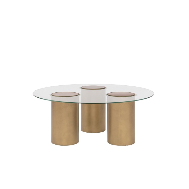 Table basse Lany 90x90x35cm